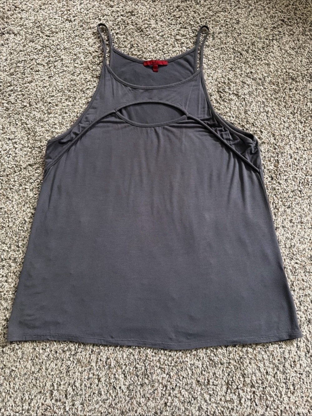 Red BKE spaghetti strap tank top